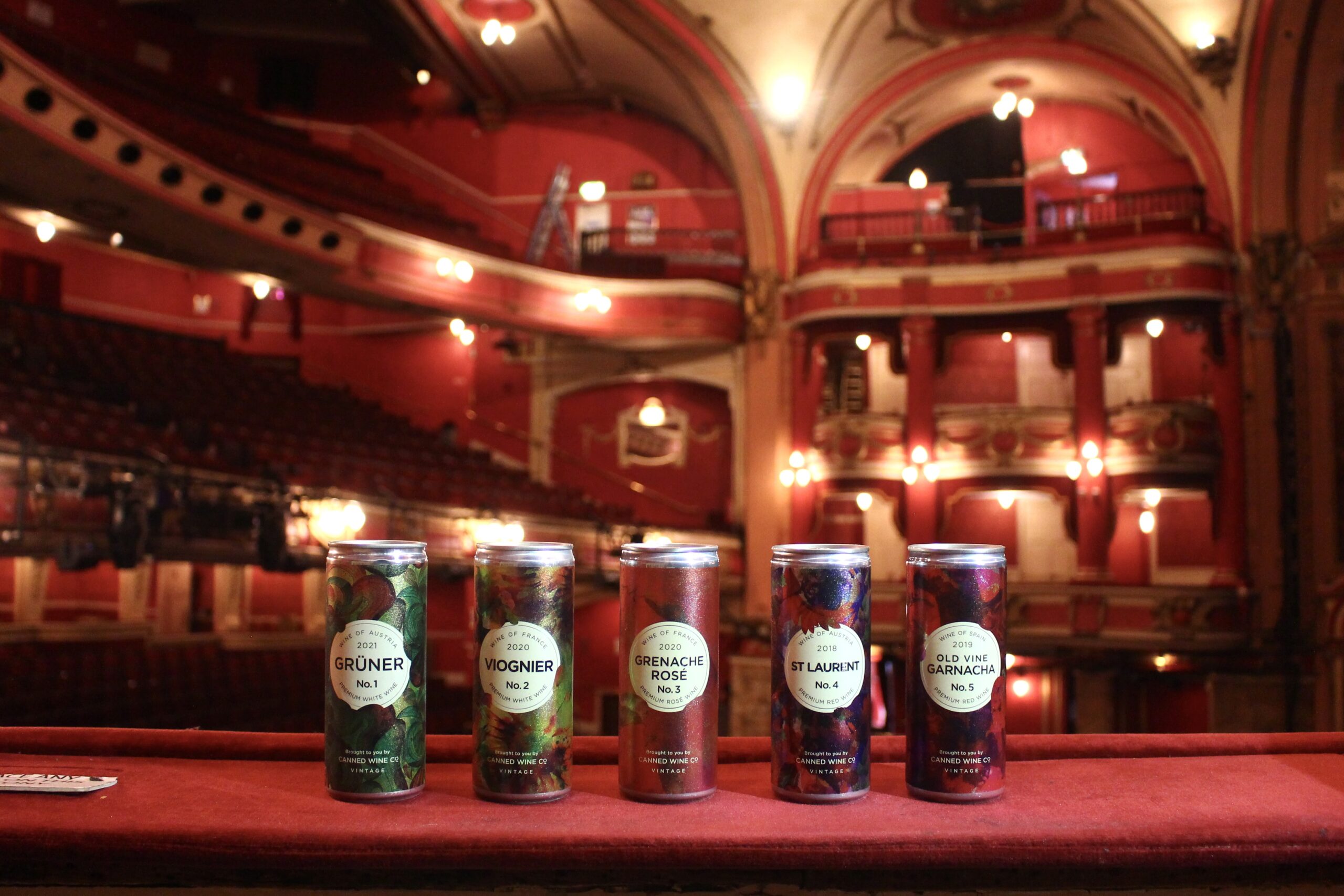 Wines at the Bristol Hippodrome theatre, managed by ATG Entertainment.