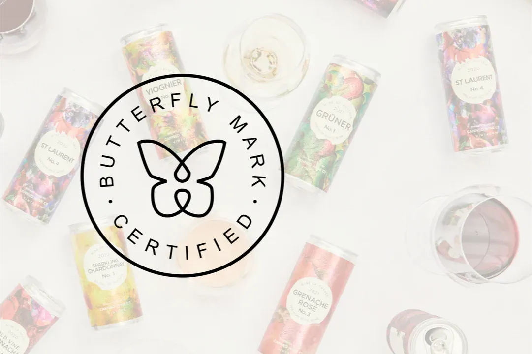 Chapter 9 – Canned Wine Co. is now Butterfly Mark certified!